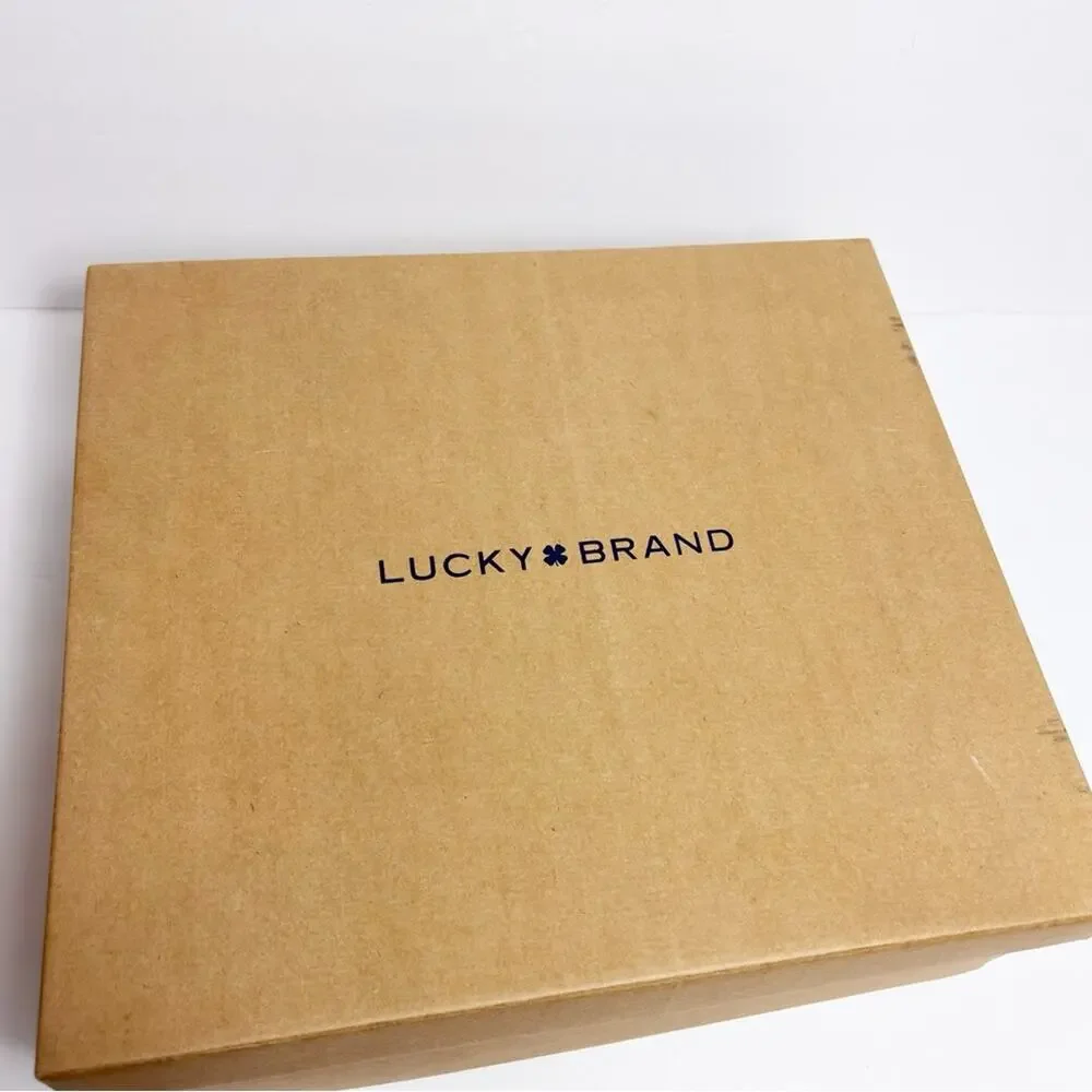 LUCKY BRAND WOMEN'S LAKELON WESTERN BOOTIE ANKLE BOOT SIZE 8.5 DUNE BRAND NEW